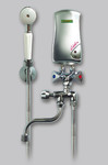 Przepływowy podgrzewacz wody Elektromet LIDER - wersja umywalkowo - prysznicowa 4,5 kW biały