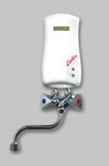 Przepływowy podgrzewacz wody Elektromet LIDER - wersja umywalkowa 3,5 kW biały z wylewką 150 mm