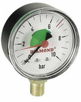 MANOMETR - DIAMOND - 63 mm 10 Bar Gw